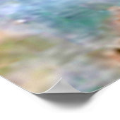 Eta Carinae Nebula in Brown & Copper Value Poster (Ecke)