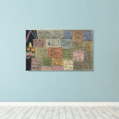 Etage des Ruhmes, Graumans Chinesisches Theater Leinwanddruck (Insitu (Holzboden))