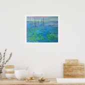 Etang in Bretagne Poster (Küche)