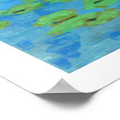 Etang in Bretagne Poster (Ecke)