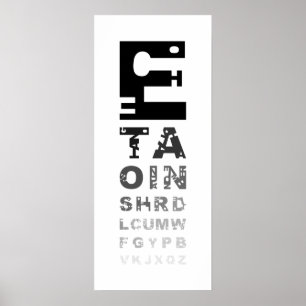ETAOIN Print Poster