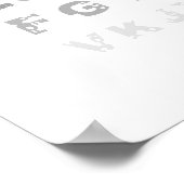 ETAOIN Print Poster (Ecke)