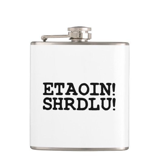 ETAOIN! SHRDLU! FLACHMANN (Vorderseite)