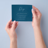Etat Navy RSVP Card Flyer (Gruppe)