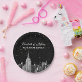 Etch NYC ESB Skyline Star DIY BG Pappteller (Party)