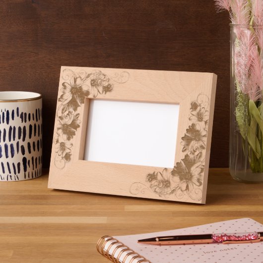 "Etched Blossom Frame" Geätzte Rahmen (Links)
