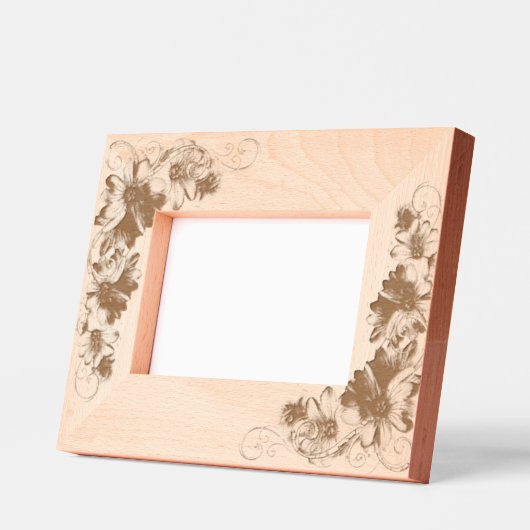 "Etched Blossom Frame" Geätzte Rahmen (Links)