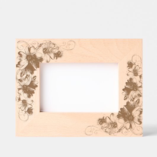 "Etched Blossom Frame" Geätzte Rahmen (Vorderseite)