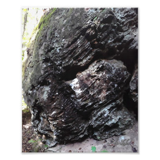 Etched Boulder Fotodruck