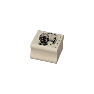 Etched Manate Gummistempel