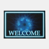 Etched Star of David - Willkommen Fußmatte (Vorderseite)