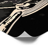 Etched Viktorianisch London Map Poster (Ecke)