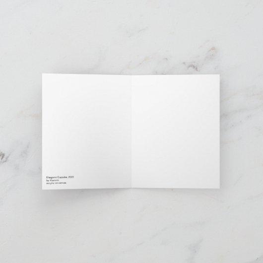 Etegami Cupcake Karte (Innenseite)