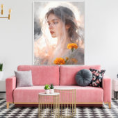 Etéreo Leinwanddruck (Insitu (Wohnzimmer))