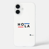 Eterity HOLA Minimalistisch iPhone Case (Rückseite)