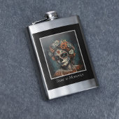 Eternal Beauty, custom Flachmann