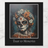 Eternal Beauty, custom Weinetikett (Einzelnes Label)