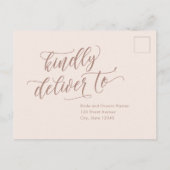 Eternal Bliss bearbeitbare UAWG Antwort Karte (Rückseite)