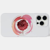Eternal Bloom – A Rose Day Elegance Case-Mate iPhone Hülle (Rückseite (Horizontal))