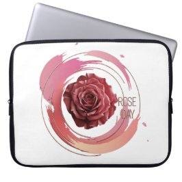 Eternal Bloom – A Rose Day Elegance Laptopschutzhülle