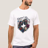 Eternal Bloom Embrace T-Shirt | Intricate Couple (Vorderseite)