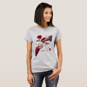 Eternal Bloom of Love A Rose, A Touch, Forever Han T-Shirt (Vorne ganz)