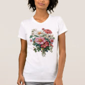 Eternal Bloom – Premium Floral Grafik T-Shirt | (Vorderseite)