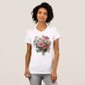 Eternal Bloom – Premium Floral Grafik T-Shirt | (Vorne ganz)