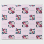 Eternal Bloom - Shakespearean Floral Wrapping Geschenkpapier (Flach)