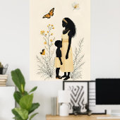 Eternal Bond of Mother and Son Poster (Heimbüro)