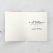 "Eternal Brothers" Sympathy Card Karte (Innenseite)