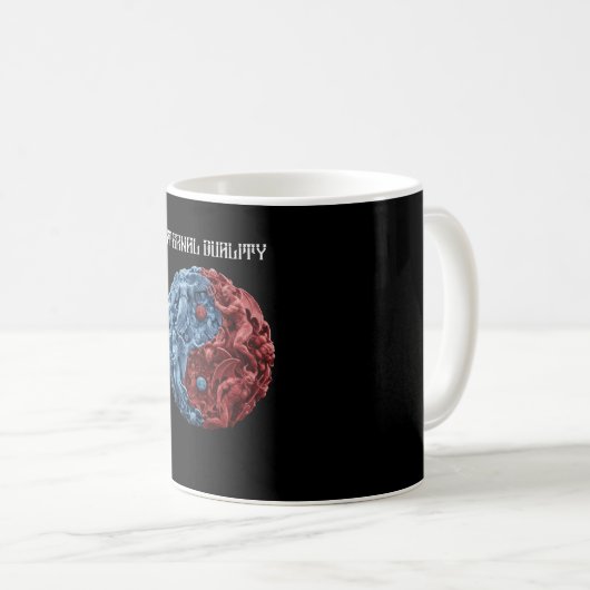 Eternal Duality Coffee Mug Kaffeetasse (VorderseiteRechts)