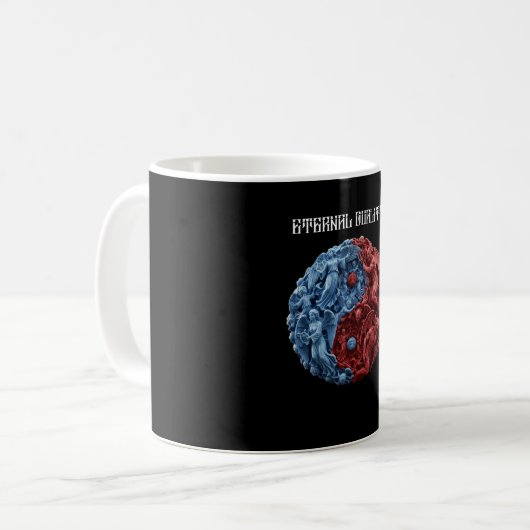 Eternal Duality Coffee Mug Kaffeetasse (Vorderseite Links)