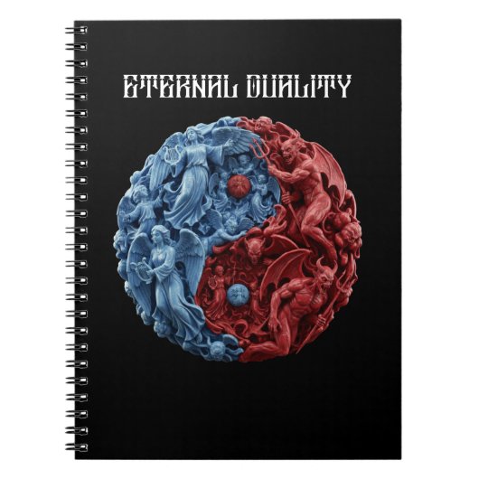Eternal Duality Notebook Notizblock (Vorderseite)