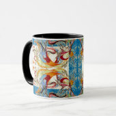Eternal Elegance abstrakte Fantasie Tasse (Vorderseite Links)