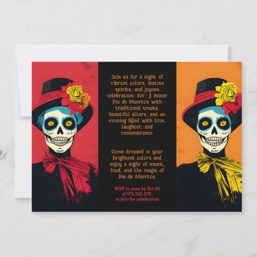 💀 Eternal Elegance Einladung (Rückseite)