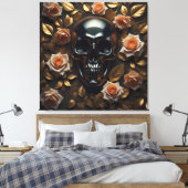 Eternal Elegance Leinwanddruck (Insitu (Schlafzimmer))