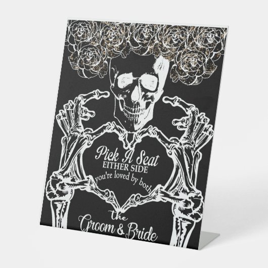 Eternal Elegance Wählen Sie einen Platz Sockelschild (Vorderseite)