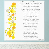 Eternal Embrace Canvas Print Leinwanddruck (Insitu (Holzboden))