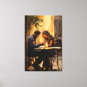 Eternal Embrace" Leinwanddruck (Vorderseite)