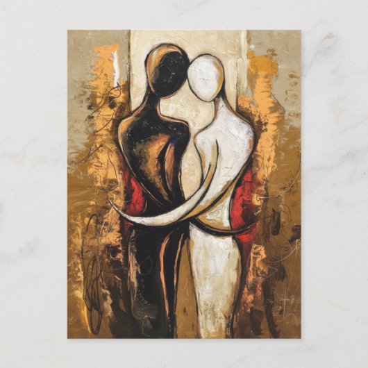 Eternal Embrace Postkarte (Vorderseite)