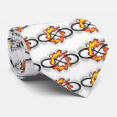 Eternal Fire Design Krawatte (Gerollt)