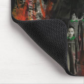Eternal Flame Fire Twins Surrealist Mousepad (Ecke)