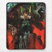 Eternal Flame Fire Twins Surrealist Mousepad (Vorne)