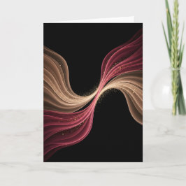 Eternal Flow of Love — Abstract Romantic Art Karte