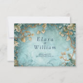 Eternal Grace Elven Wedding Dankeskarte (Rückseite)