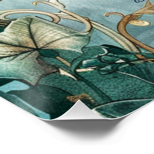 Eternal Grace Elven Wedding Poster (Ecke)