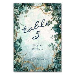 Eternal Grace Elven Wedding Tischnummer