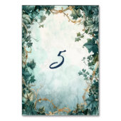 Eternal Grace Elven Wedding Tischnummer (Rückseite)