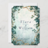 Eternal Grace Fantasy Elven Einladung (Rückseite)